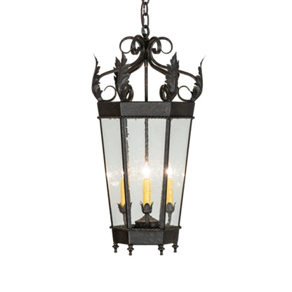 Meyda Tiffany 4 Light 14" Wide Taper Candle Pendant