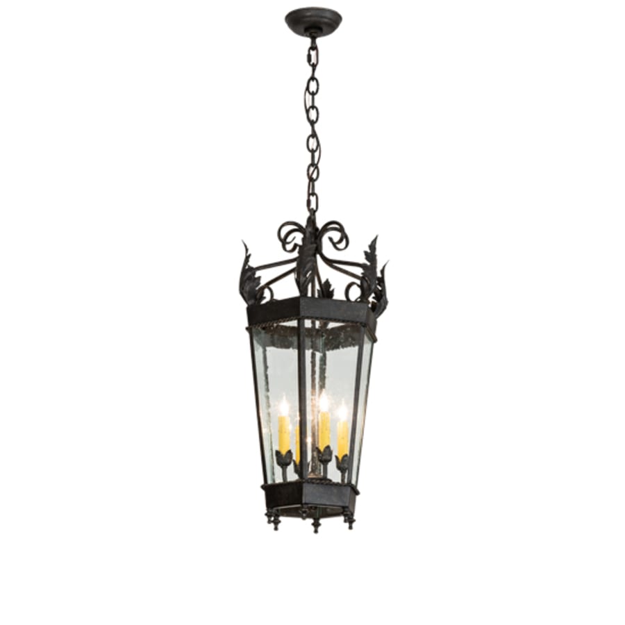 Meyda Tiffany 4 Light 14" Wide Taper Candle Pendant