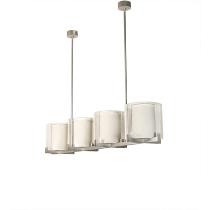 Meyda Tiffany 4 Light 98" Wide Pillar Candle Linear Pendant