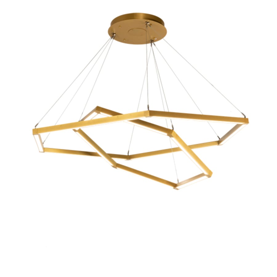 Meyda Tiffany 2 Light 70" Wide Suspension Multi Light Pendant