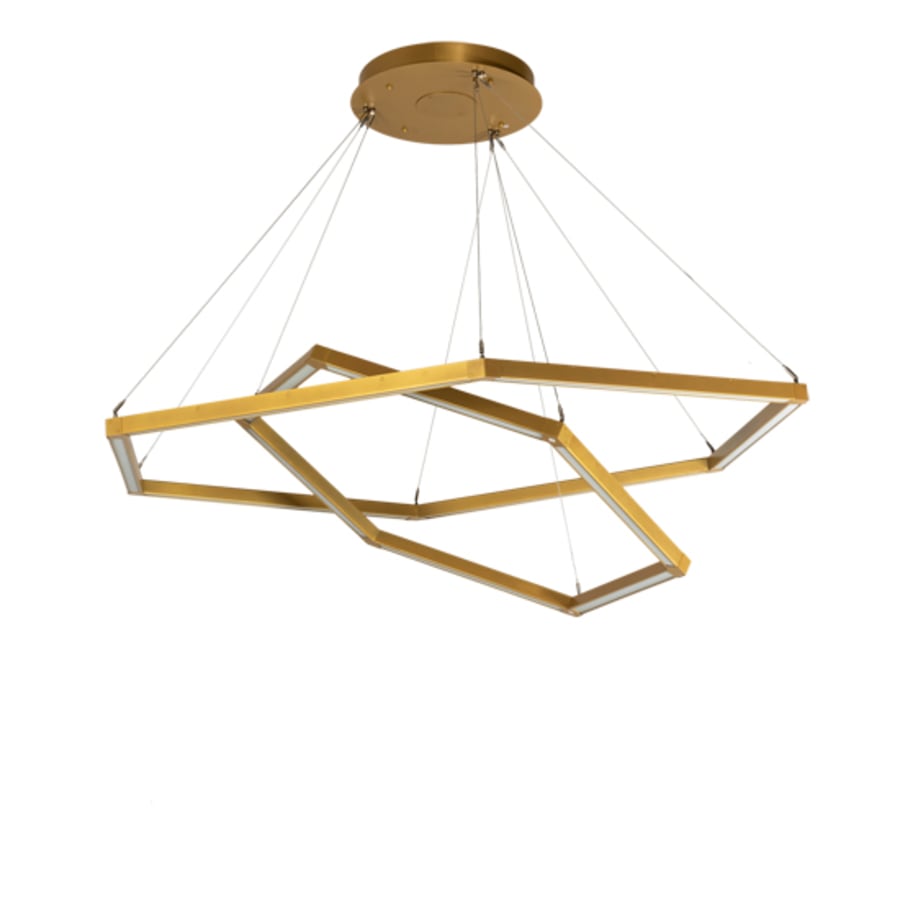Meyda Tiffany 2 Light 70" Wide Suspension Multi Light Pendant