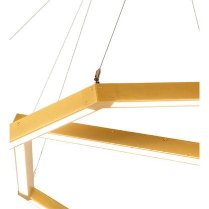 Meyda Tiffany 2 Light 70" Wide Suspension Multi Light Pendant