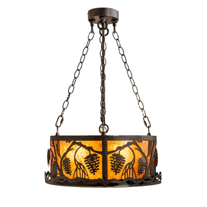 Meyda Tiffany 4 Light 18" Wide Abstract Pendant