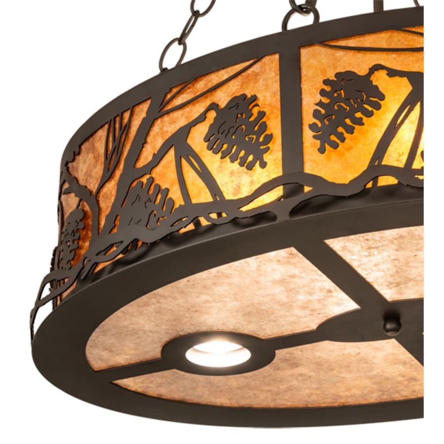 Meyda Tiffany 4 Light 18" Wide Abstract Pendant