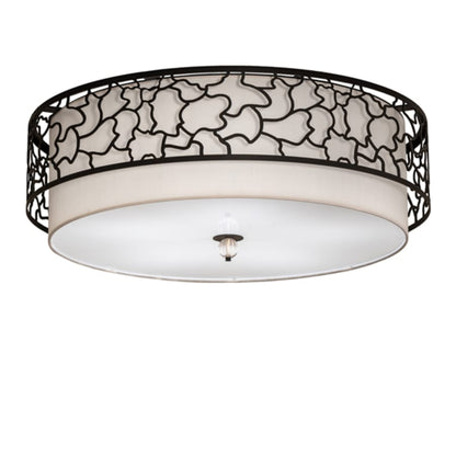 Meyda Tiffany Deserto Seco 36" Wide LED Flush Mount Drum Ceiling Fixture