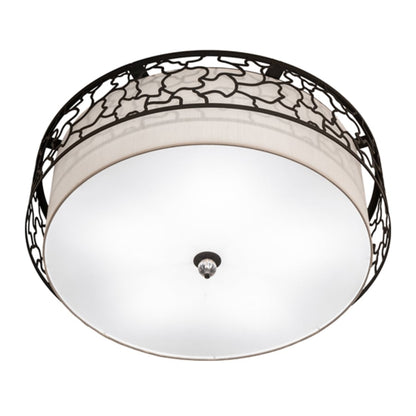 Meyda Tiffany Deserto Seco 36" Wide LED Flush Mount Drum Ceiling Fixture