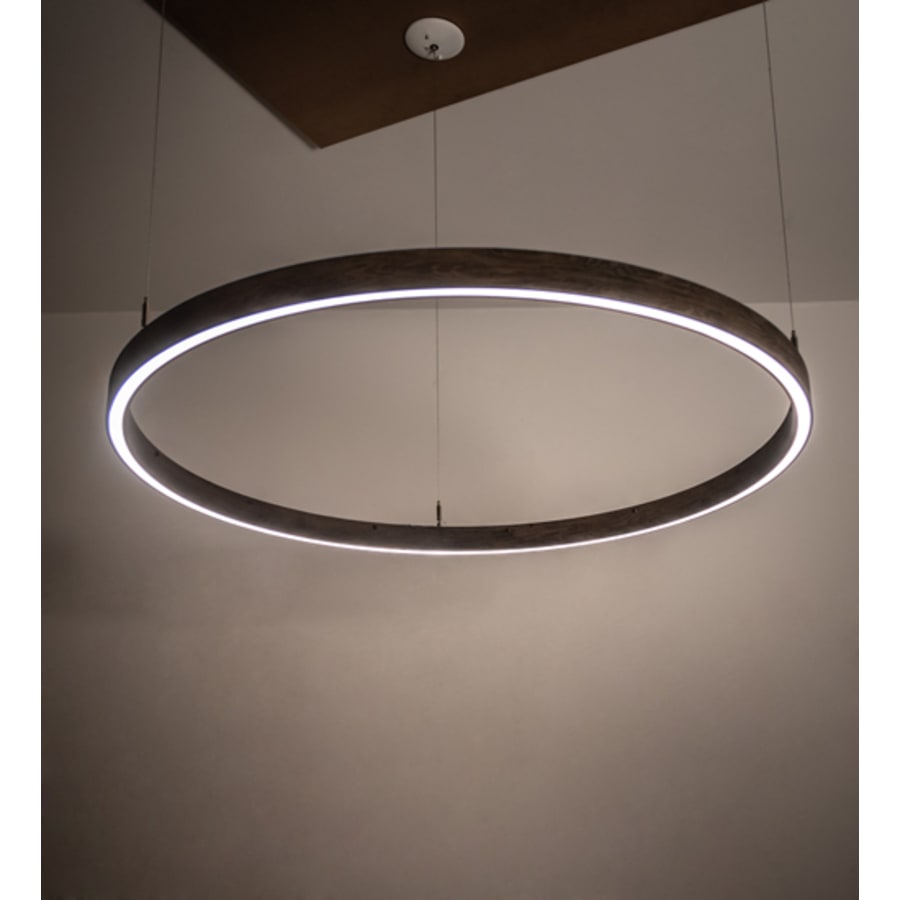 Meyda Tiffany 42" Wide Wood Pendant