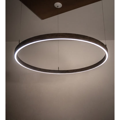 Meyda Tiffany 42" Wide Wood Pendant