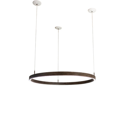 Meyda Tiffany 42" Wide Wood Pendant