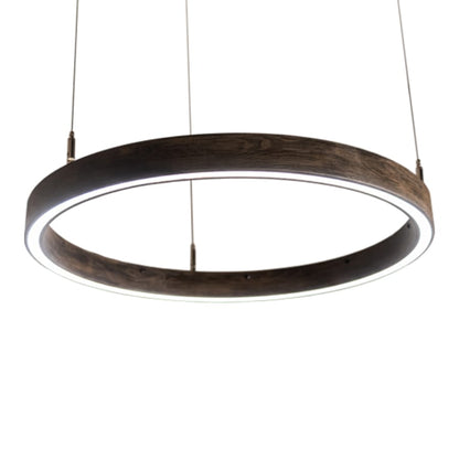 Meyda Tiffany 24" Wide Wood Pendant