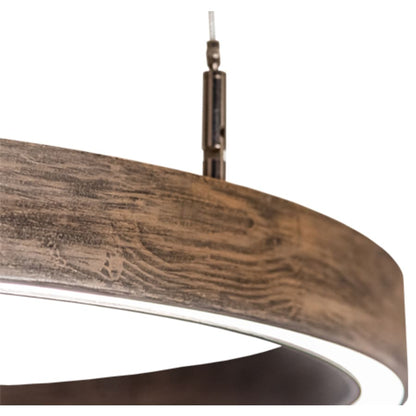 Meyda Tiffany 24" Wide Wood Pendant