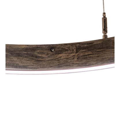 Meyda Tiffany 24" Wide Wood Pendant