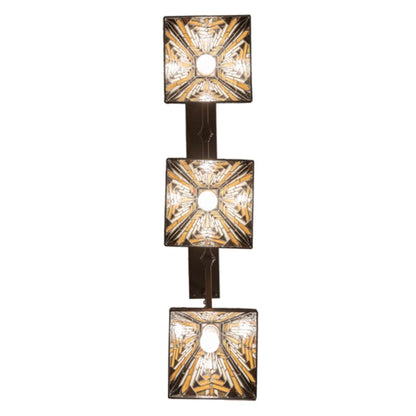 Meyda Tiffany 3 Light 48" Wide Linear Pendant