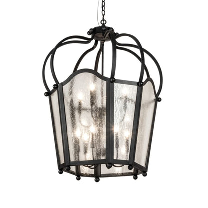 Meyda Tiffany 10 Light 33" Wide Taper Candle Pendant