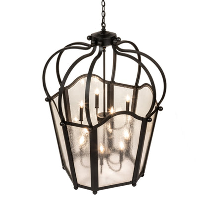 Meyda Tiffany 10 Light 33" Wide Taper Candle Pendant