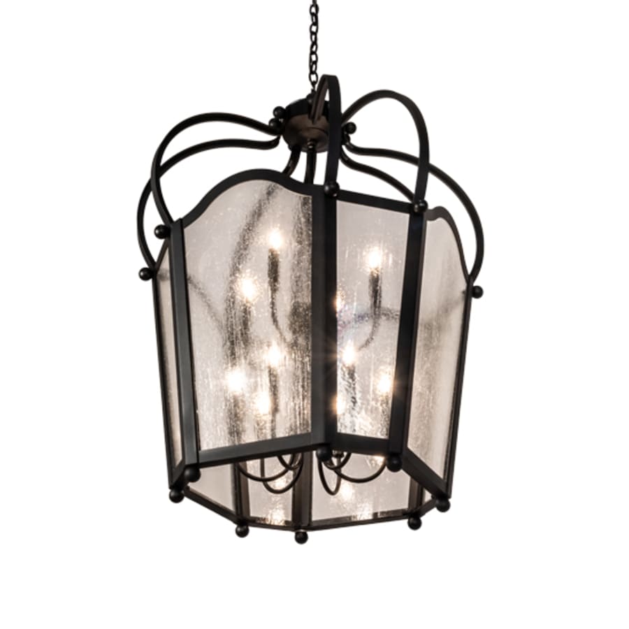Meyda Tiffany 10 Light 33" Wide Taper Candle Pendant