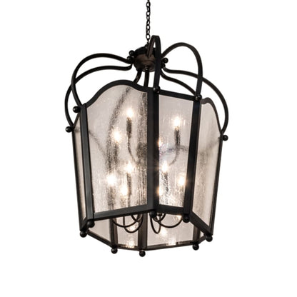 Meyda Tiffany 10 Light 33" Wide Taper Candle Pendant