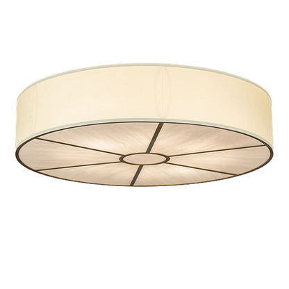 Meyda Tiffany Cilindro 8 Light 48" Wide Semi-Flush Drum Ceiling Fixture - Antique Finish