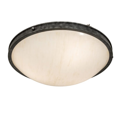 Meyda Tiffany Dionne 3 Light 31" Wide Semi-Flush Bowl Ceiling Fixture