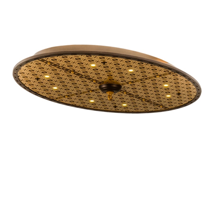 Meyda Tiffany Geometrik 48" Wide LED Flush Mount Ceiling Fixture