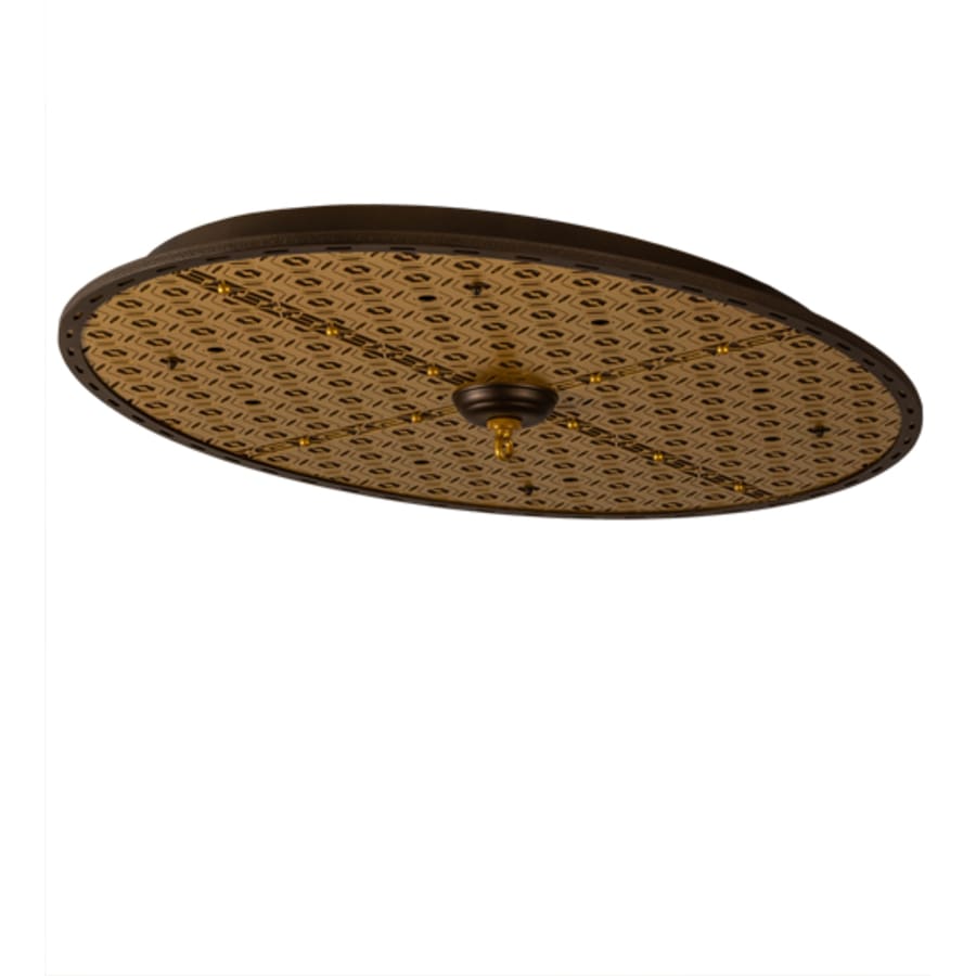 Meyda Tiffany Geometrik 48" Wide LED Flush Mount Ceiling Fixture