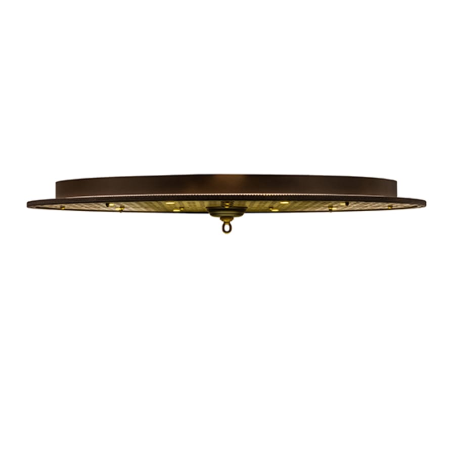 Meyda Tiffany Geometrik 48" Wide LED Flush Mount Ceiling Fixture