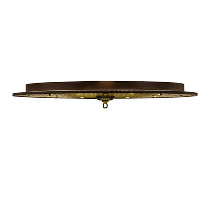 Meyda Tiffany Geometrik 48" Wide LED Flush Mount Ceiling Fixture