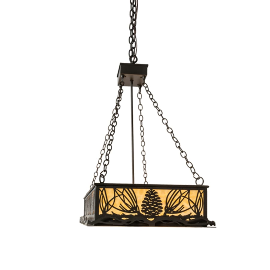 Meyda Tiffany 8 Light 48" Wide Linear Pendant