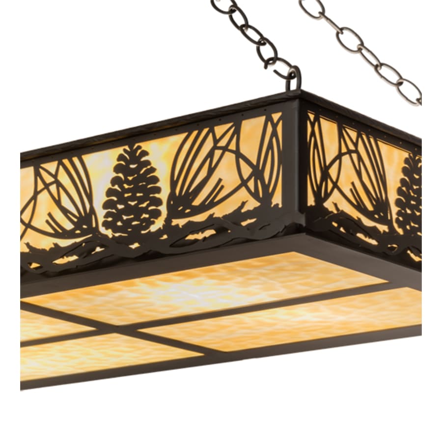 Meyda Tiffany 8 Light 48" Wide Linear Pendant