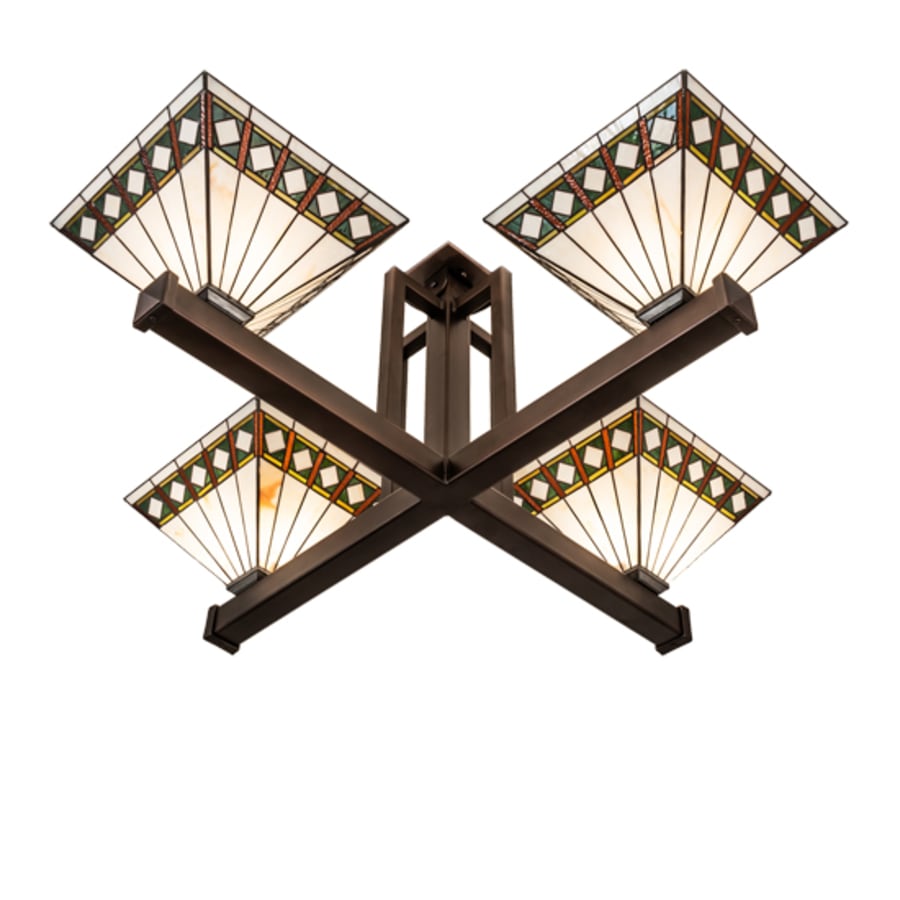 Meyda Tiffany 4 Light 66" Wide Pendant