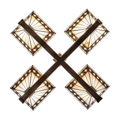 Meyda Tiffany 4 Light 66" Wide Pendant