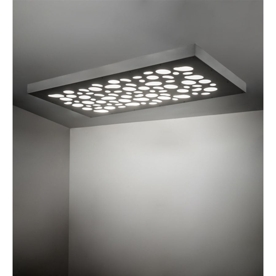 Meyda Tiffany Ziggy 72" Wide LED Flush Mount Ceiling Fixture