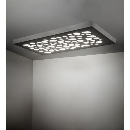Meyda Tiffany Ziggy 72" Wide LED Flush Mount Ceiling Fixture