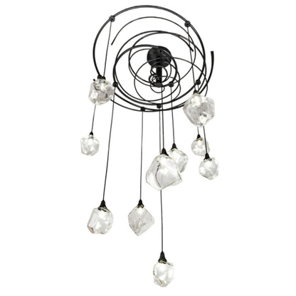 Meyda Tiffany 10 Light 55" Wide Abstract Multi Light Pendant