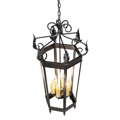 Meyda Tiffany 6 Light 20" Wide Taper Candle Pendant