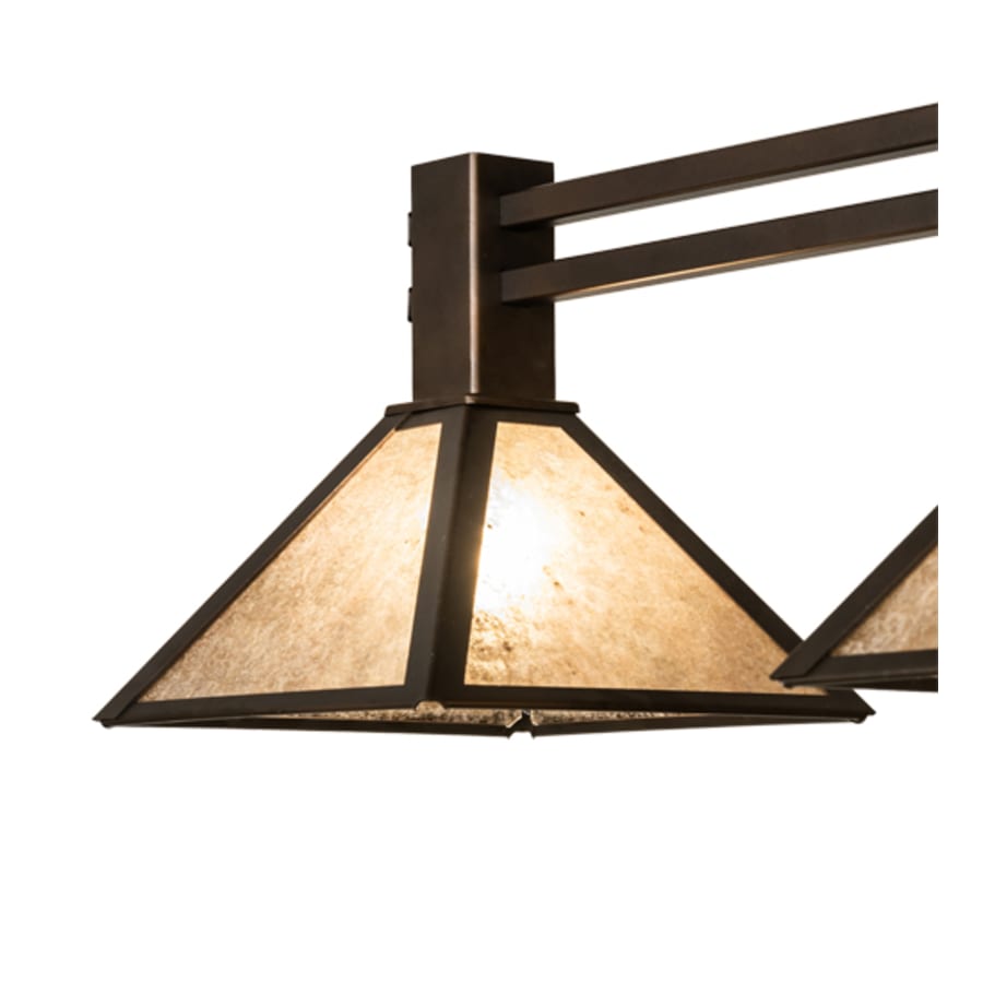 Meyda Tiffany 3 Light 45" Wide Linear Pendant