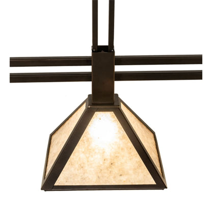 Meyda Tiffany 3 Light 45" Wide Linear Pendant