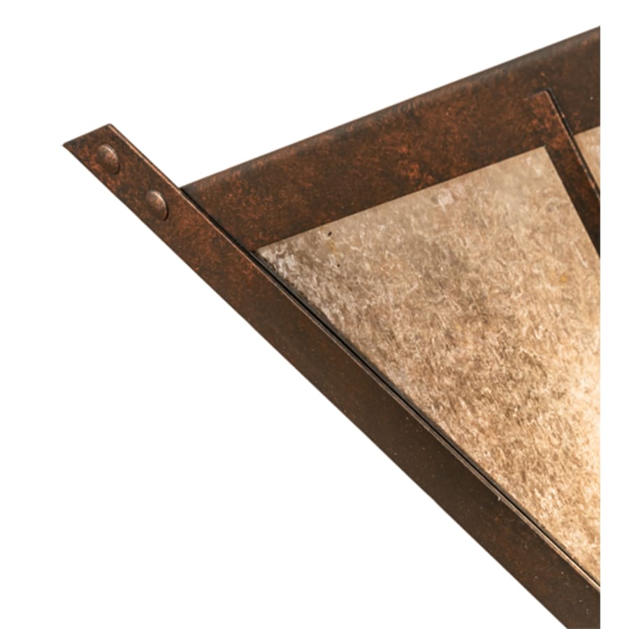 Meyda Tiffany Arta 4 Light 32" Wide Semi-Flush Ceiling Fixture - Copper Finish
