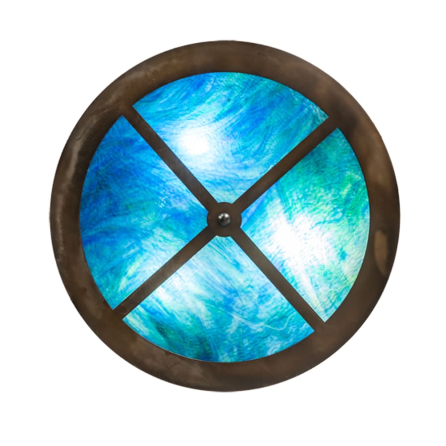 Meyda Tiffany 3 Light 26" Wide Abstract Pendant