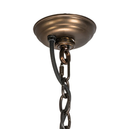 Meyda Tiffany 3 Light 26" Wide Abstract Pendant