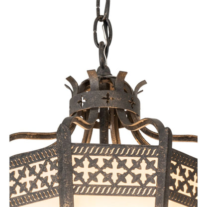Meyda Tiffany 4 Light 11" Wide Pendant