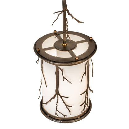 Meyda Tiffany 3 Light 33" Wide Abstract Linear Pendant