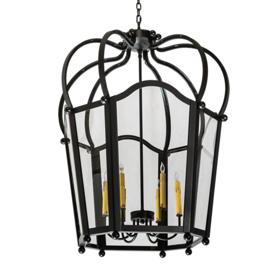 Meyda Tiffany 6 Light 32" Wide Taper Candle Pendant