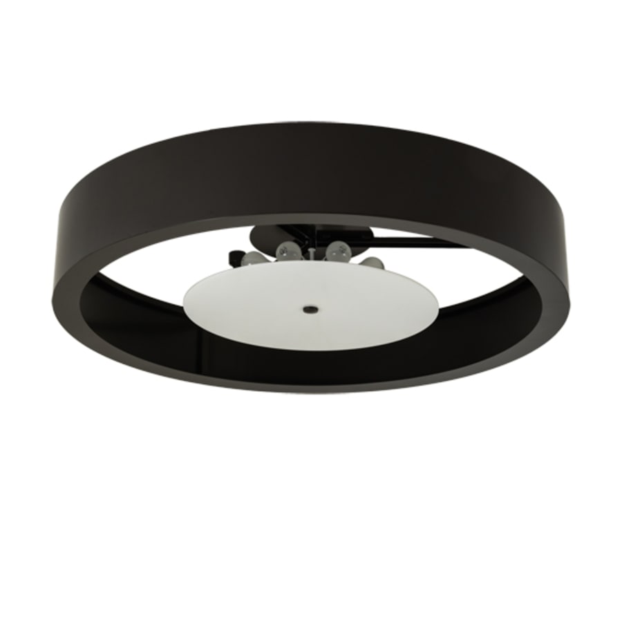 Meyda Tiffany Cilindro Chic 8 Light 60" Wide Flush Mount Drum Ceiling Fixture