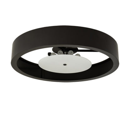 Meyda Tiffany Cilindro Chic 8 Light 60" Wide Flush Mount Drum Ceiling Fixture