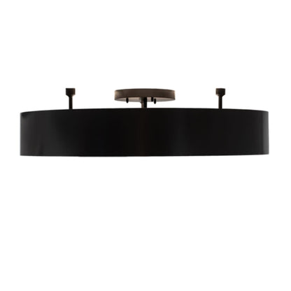 Meyda Tiffany Cilindro Chic 8 Light 60" Wide Flush Mount Drum Ceiling Fixture