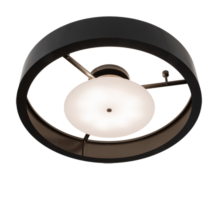 Meyda Tiffany Cilindro Chic 8 Light 60" Wide Flush Mount Drum Ceiling Fixture
