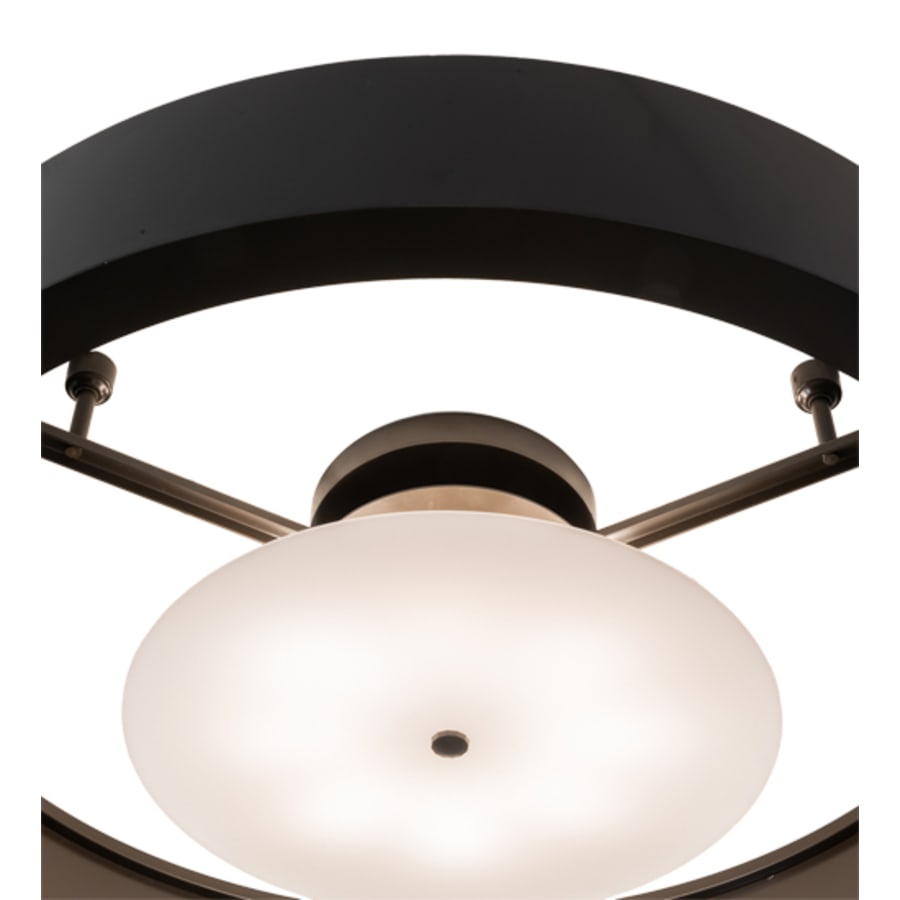 Meyda Tiffany Cilindro Chic 8 Light 60" Wide Flush Mount Drum Ceiling Fixture