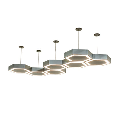 Meyda Tiffany 7 Light 88" Wide Suspension Linear Pendant