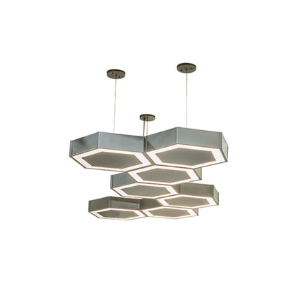 Meyda Tiffany 7 Light 88" Wide Suspension Linear Pendant